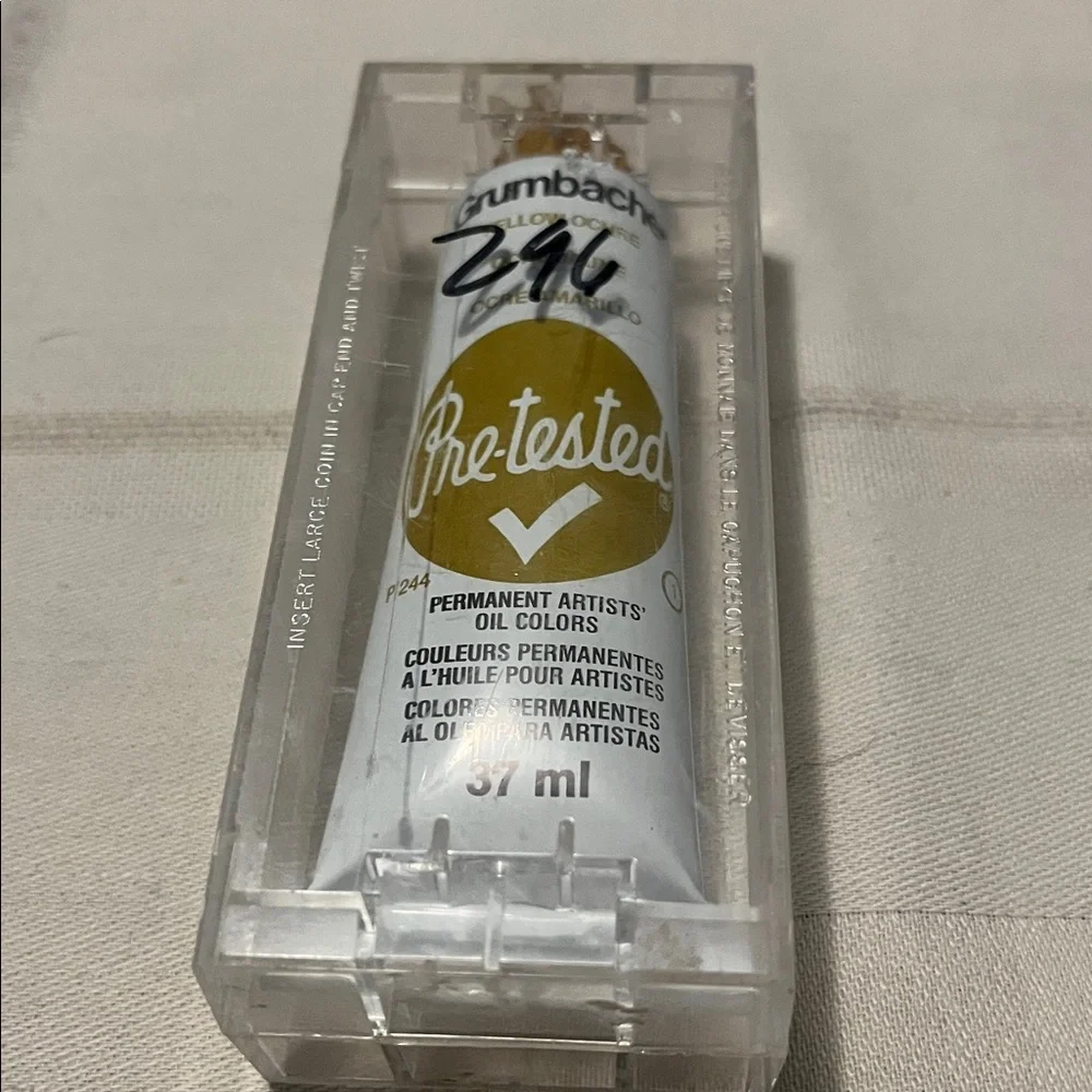 Set of 8 Tubes Vintage Grumbacher Pre Tested Oil Paints - Picture 4 of 9